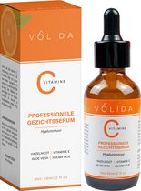 Volida Vitamine C Serum - Met Vitamine E & Hyaluronzuur - Collageen - Gezichtsverzorging - 60ml