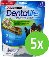 5 x Purina Dentalife Daily Oral Care Multipack Medium