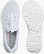 skechers Witte slip-on sneaker memory foam - Maat 38