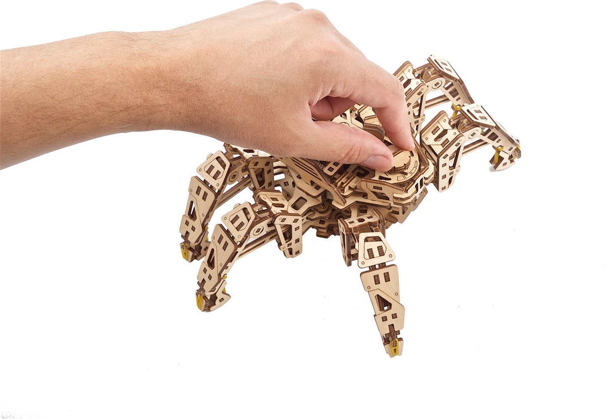 UGEARS Houten 3D Model - Hexapod Verkenner — afbeelding 24