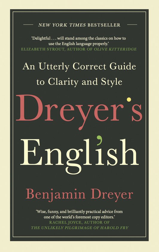 Dreyers English An Utterly Correct Guid - cover