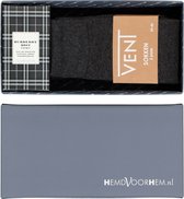 Heren cadeaubox: Burberry Brit eau de toilette met antraciet grijze VENT sokken (2-pack) -  Maat: 39-42