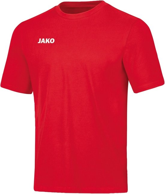 Jako - T-Shirt Base Junior - T-Shirt Base - 140 - Rood