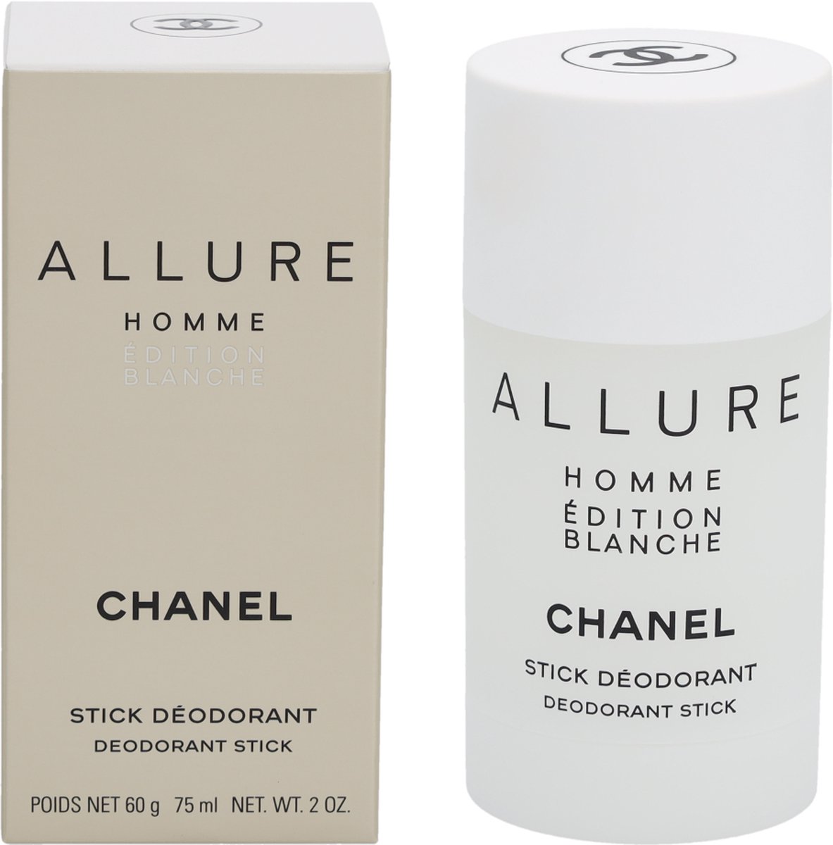 Chanel - Allure Homme Edition Blanche Deodorant Stick 75 ml.