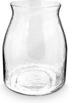 vtwonen Vaas Tulp - Transparant - Glas -  20cm