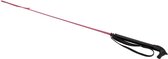 Red Horse Rijzweep Horsehandle 65 Cm Fiberglass/rubber  Roze