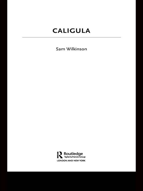 Lancaster Pamphlets in Ancient History - Caligula - cover