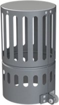 Kraaienkap 172.140 140mm Aluminium