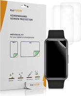 kwmobile 3x screenprotector geschikt voor Huawei Watch Fit mini - Beschermende folie voor fitnesstracker