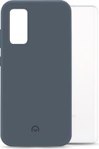 Mobilize Rubber Gelly Telefoonhoesje geschikt voor Samsung Galaxy S20 FE Hoesje Flexibel TPU Backcover - Matt Blue