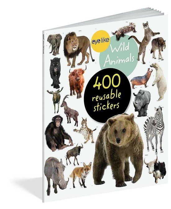 Eyelike Stickers Wild Animals - cover