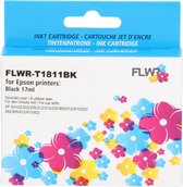 FLWR - Inktcartridge / 18XL / Zwart - Geschikt voor Epson