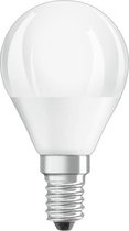 BELLALUX Set van 6 bolvormige LED-lampen met helder filament 5W = 40 E14 koud