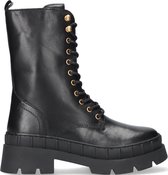 Omoda Lpnora-03 Veterboots - Laarzen Met Veters - Dames - Zwart - Maat 43