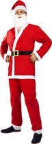 FUNIDELIA Kerstman kostuum voor mannen Santa Claus - Maat: 3XL - Rood