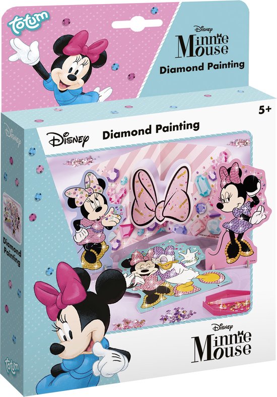 knijpen Veeg Parana rivier Totum Disney classics - Minnie Mouse Diamond Painting knutselen | bol.com