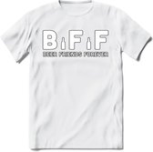 Beer Friends Forever T-Shirt | Bier Kleding | Feest | Drank | Grappig Verjaardag Cadeau | - Wit - L