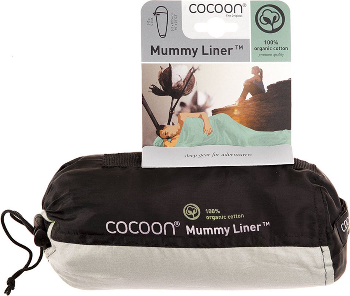 Cocoon Mummyliner - Lakenzak - Organic Cotton - Wit