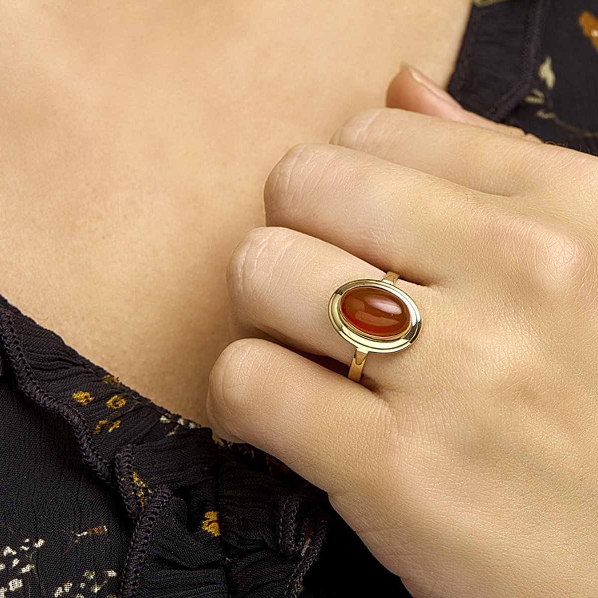 Ring Carneool