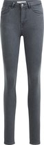 WE Fashion Dames high rise skinny jeans met stretch