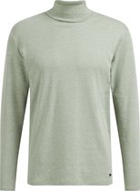 WE Fashion Heren slim fit T-shirt met turtleneck