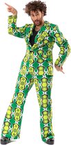 Hippie Kostuum | Jaren 70 Hippie Soul Disco 60s Ga Voor Groen | Man | Medium | Carnaval kostuum | Verkleedkleding