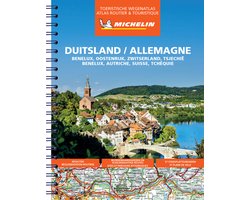 Michelin Atlas Duitsland, Benelux, Oostenrijk, Zwitserland, Tsjechië