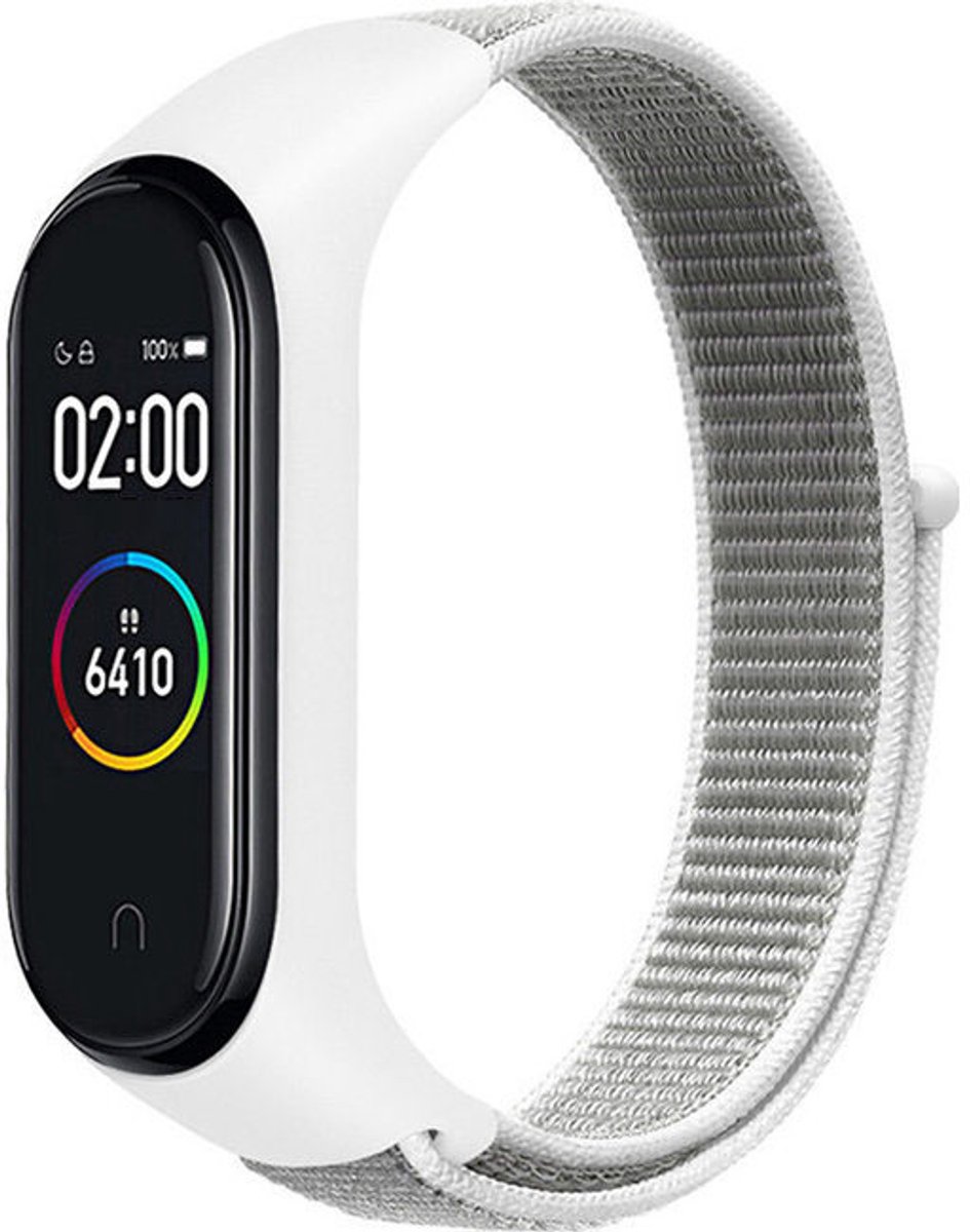 123watches nylon sport loop band - zeeschelp - Geschikt voor Xiaomi Mi 3, 4, 5 & 6