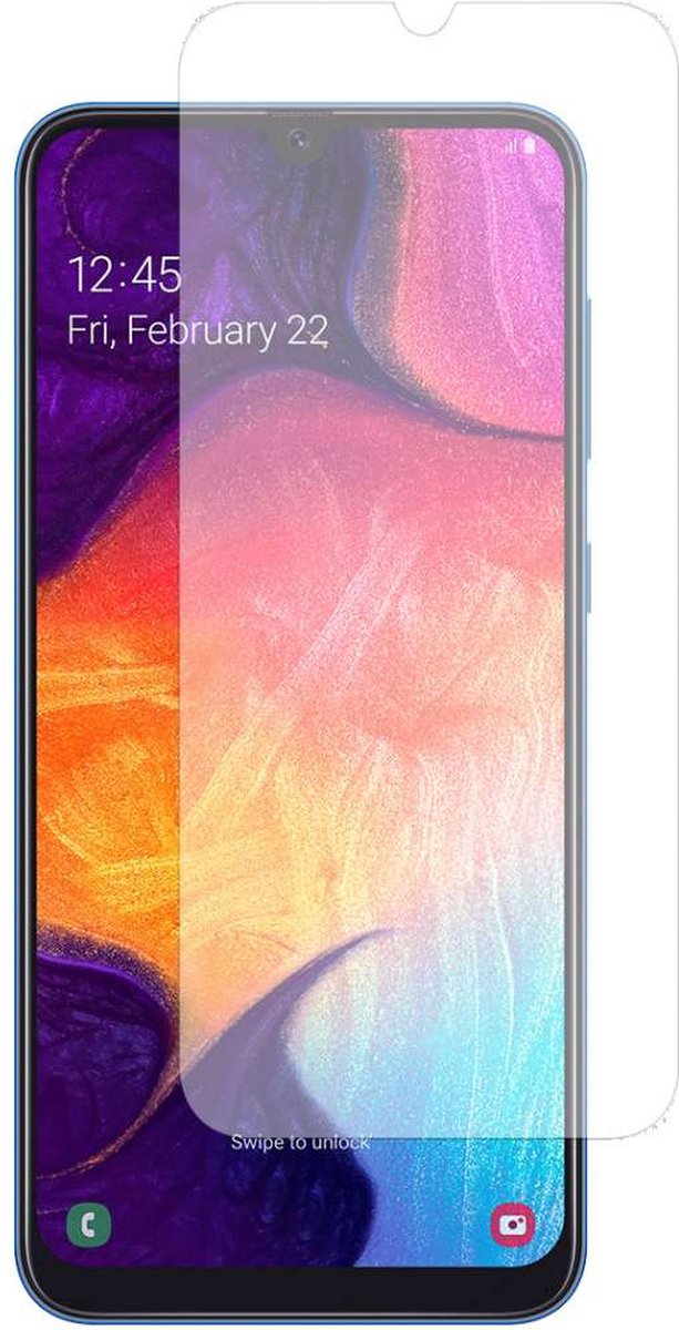 LuxeBass Screenprotector geschikt voor Samsung Galaxy A50 - glas scherm - bescherming