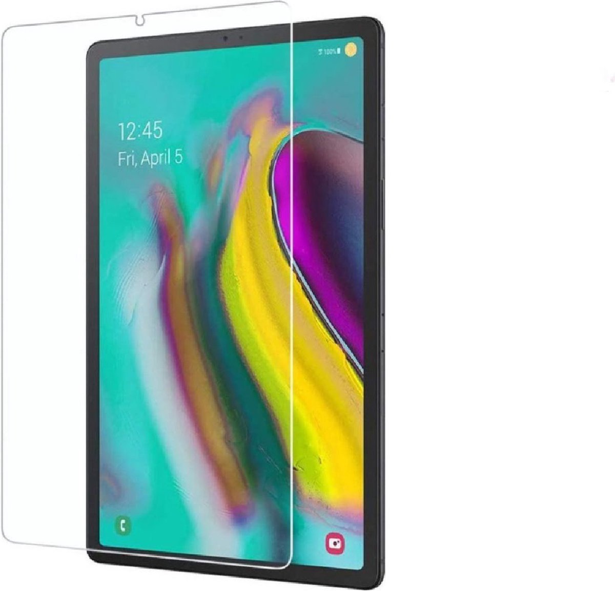 LuxeBass Screenprotector geschikt voor Samsung Galaxy Tab S5e - glas scherm - bescherming