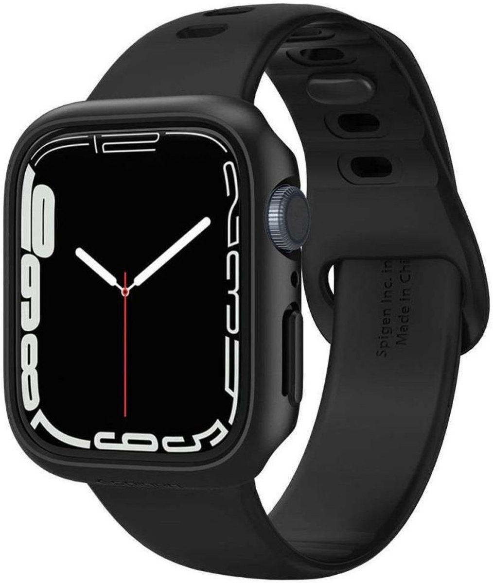 Spigen - Apple Watch hoesje - Thin Fit - 41mm- Zwart