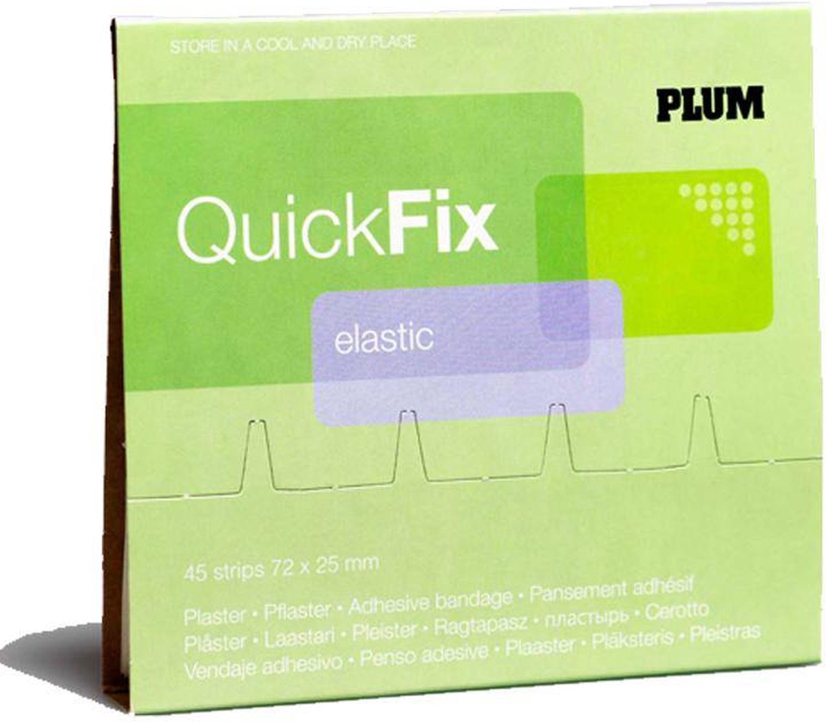 Goedkoopste Quickfix 5512 Navulling Elastisch 25x72mm 45 stuks