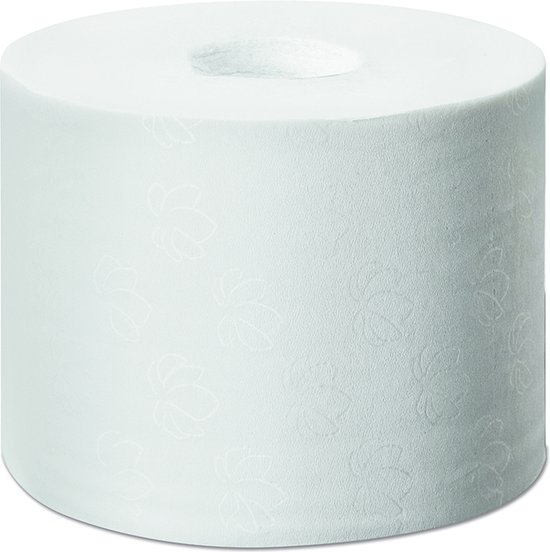 Tork OptiServe Dispenser voor 2 Rollen Hulsloos Toiletpapier Wit T7, Verticale dispenser, Elevation-lijn, 558041