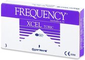 Frequency XCEL Toric (3 lenzen) Sterkte: -0.50, BC: 8.70, DIA: 14.40, cilinder: -0.75, as: 170°