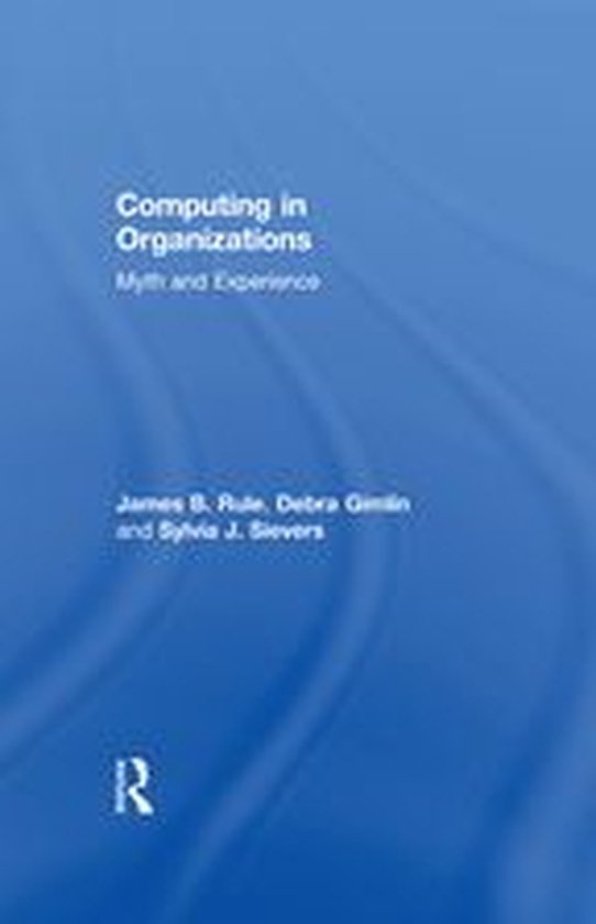 Computing in Organizations - cover