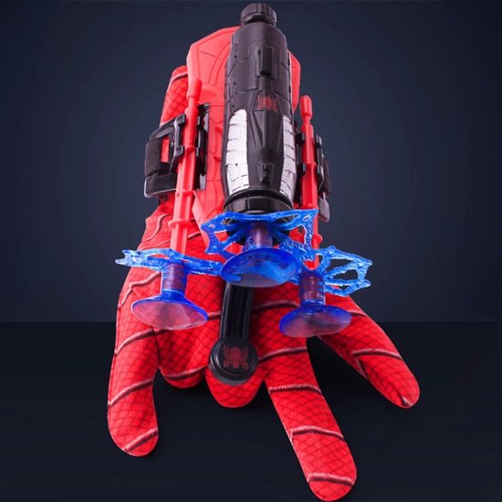 Marvel Spiderman Launcher Speelgoed handschoen Hero Kinderen Cadeau Pols 3 kogels