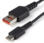 Kabel USB A naar USB C Startech USBSCHAC1M           Zwart