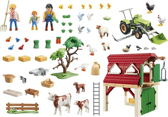 PLAYMOBIL Country Boerderij met fokkerij voor kleine dieren - 70887 - PLAYMOBIL