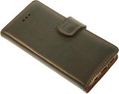 Made-NL Handgemaakte ( Samsung Galaxy S22 Plus ) book case donker turquoise leer hoesje