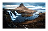 Walljar - Wild Iceland - Muurdecoratie - Canvas schilderij