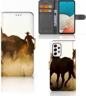 GSM Hoesje Geschikt voor Samsung Galaxy A53 Bookcase Cowboy