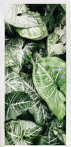Deursticker Bladeren - Natuur - Plant - 95x235 cm - Deurposter