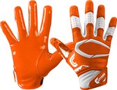 Cutters | American Football | S451 Receiver Handschoenen | Volwassenen | Oranje | X-Large