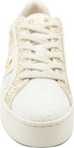 Liu Jo Silvia 53 Dames Sneaker - Wit/Goud - Maat 37