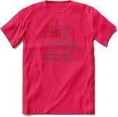 Vliegtuig T-Shirt | Unisex leger Kleding | Dames - Heren Straaljager shirt | Army F16 | Grappig bouwpakket Cadeau | - Roze - M