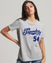 Superdry Dames tshirt Vintage College T-shirt met geschreven opdruk