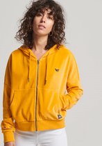 Superdry Dames Trui Korte Vintage hoodie met rits