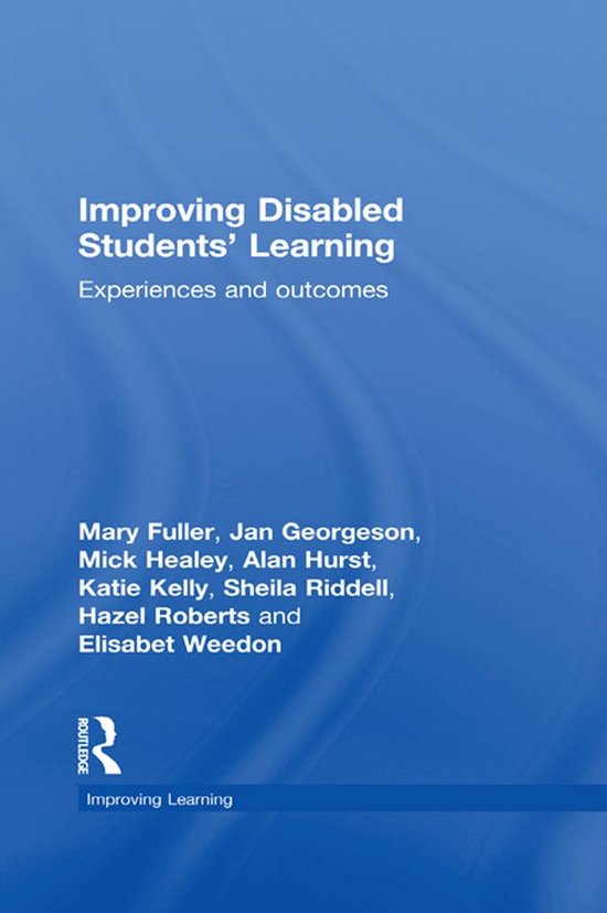 Improving Disabled Students' Learning - cover