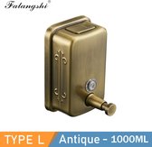 Zeeppompje Hangend - Antiek - 1000 ml - Badkamer - Reinigen - Schoonmaken - Keuken - Wandmontage - Wandmontage