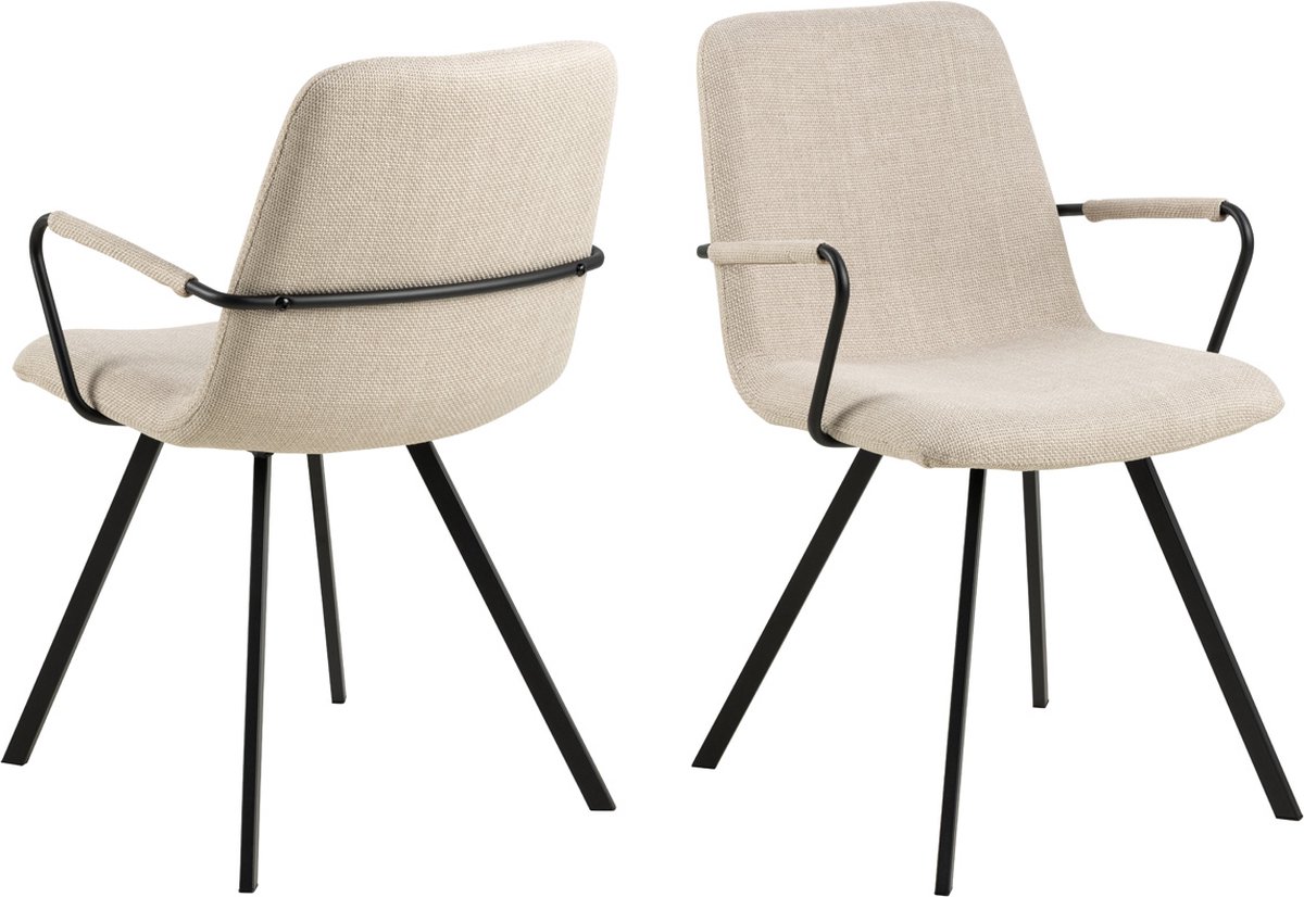 Armstoel Rachel Beige - Giga Living